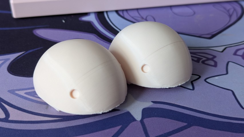 layer shift on the head caps