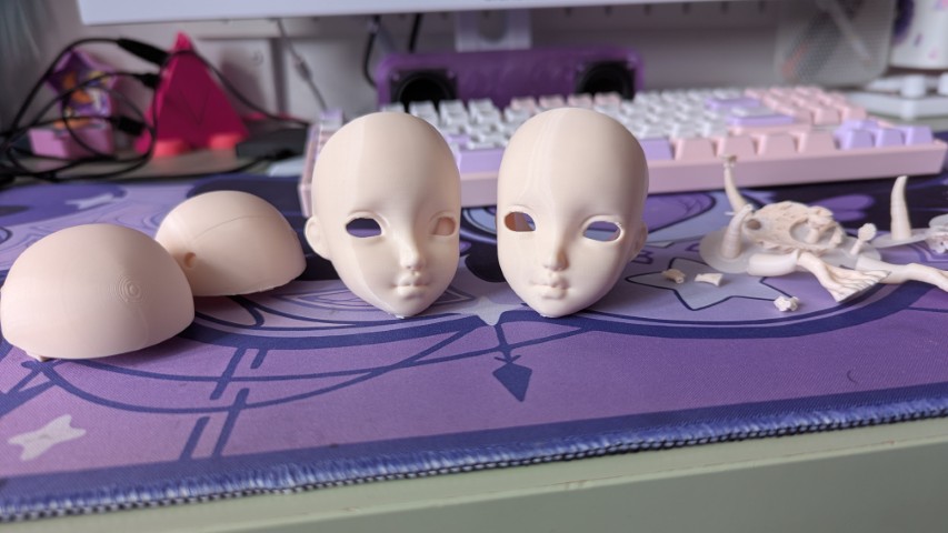 faces with supports removed